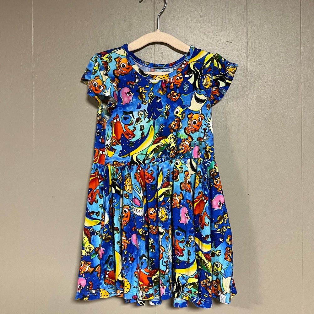 Little Snuggles bamboo Nemo twirl dress size 2T